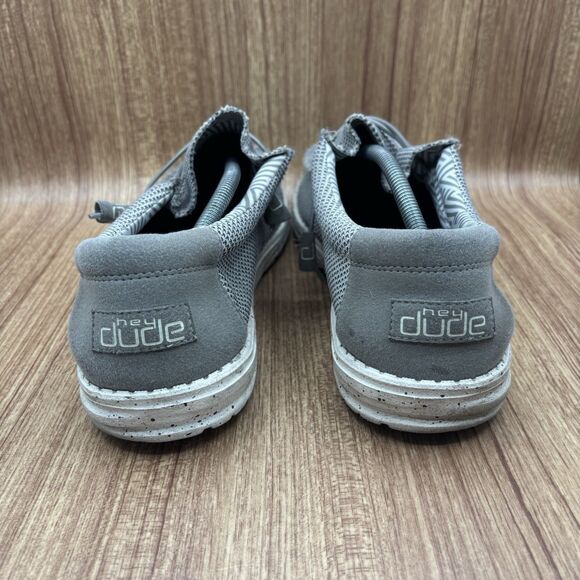 Hey Dude Wally Sox ASH Lightweight Slip On US Men's Size US 14 - Picture 4 of 8